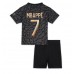 Billige Paris Saint-Germain Kylian Mbappe #7 Børnetøj Tredjetrøje til baby 2023-24 Kortærmet (+ korte bukser)